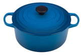 Le Creuset Signature 5 1/2 Quart Round Enamel Cast Iron French/Dutch Oven