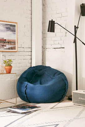 Exposed Seam Bean Bag Chair