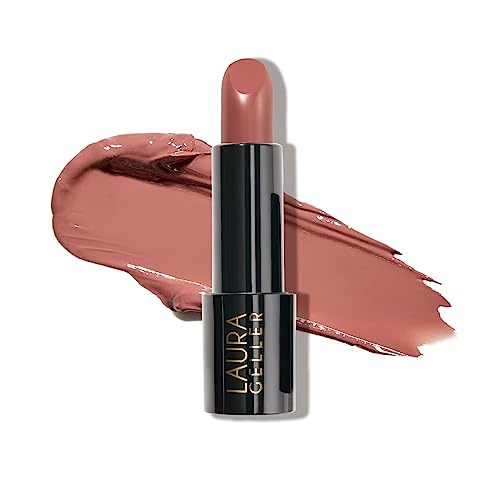 LAURA GELLER NEW YORK Modern Classic Lipstick - Novel Neutral - Ultra-Rich Color - Luxurious and Lightweight - Cream Finish