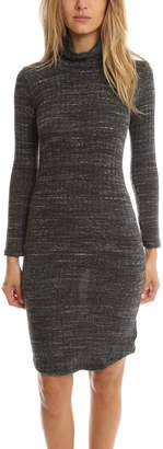 Monrow Knit Turtleneck Dress
