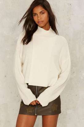 JOA J.O.A. Billy Turtleneck Sweater - White