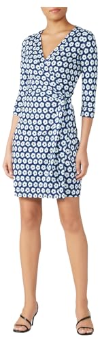 Diane von Furstenberg Rent the Runway Pre-Loved Julian Dress, Blue, 6