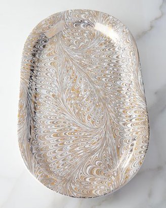 Juliska Firenze Marbleized Medici Hostess Tray