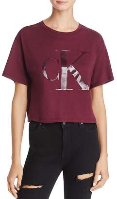 Calvin Klein Jeans Cropped Logo Tee