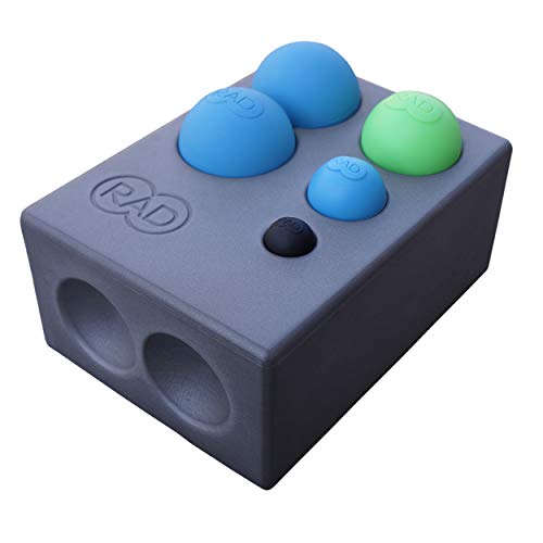 RAD Point Release Kit I Myofascial Release Tool Kit with Block, Massage Balls and Peanut Roller for Self Massage, Mobility and Recovery