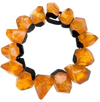 Monies chunky facet bead necklace