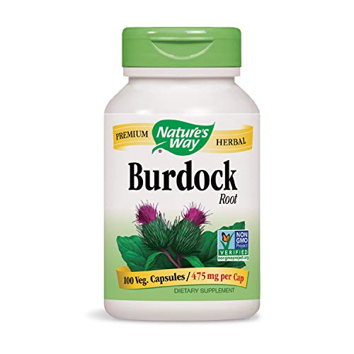 Nature's Way Burdock Root (COG), 100 Capsules (Pack of 2)
