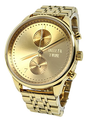 Talley & Twine Worley Chronograph Watch, Gold