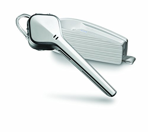 Plantronics 201020-08 Voyager Edge Bluetooth Headset with Charging Case - White