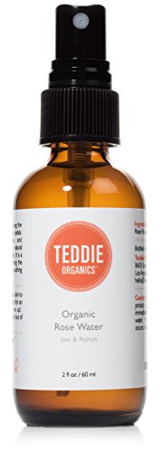 Teddie Organics Rose Water Facial Toner Spray 2oz