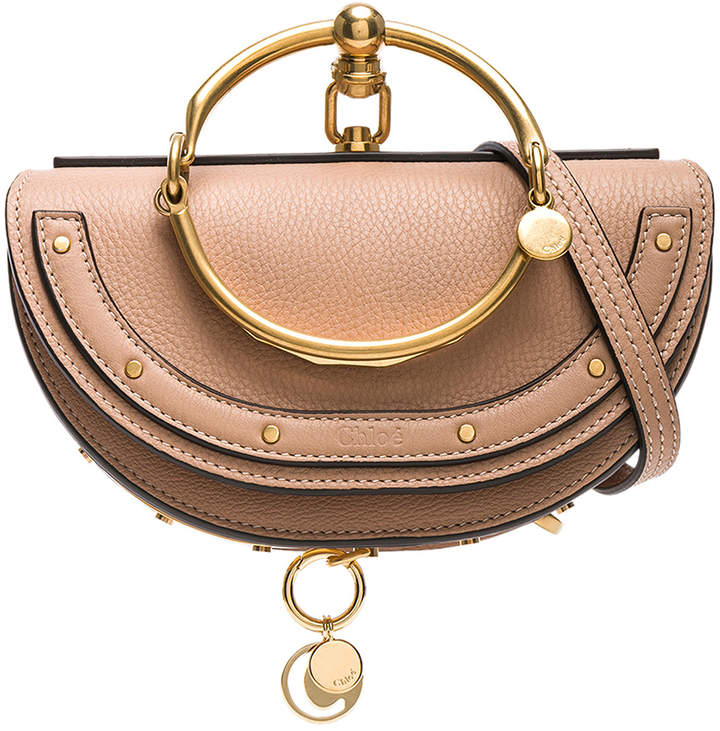 Small Nile Leather Minaudiere