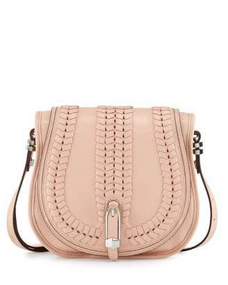 Oryany Amanda Leather Shoulder Bag, Misty Rose