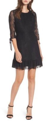 Women's Moon River Open Back Lace Dress