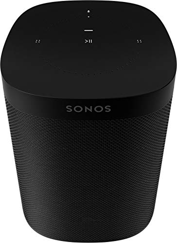 Sonos One (Gen 2) - Voice Controlled Smart Speaker with Amazon Alexa Built-in - Black 