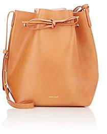 Mansur Gavriel Women's Large Leather Bucket Bag - Beige, Tan