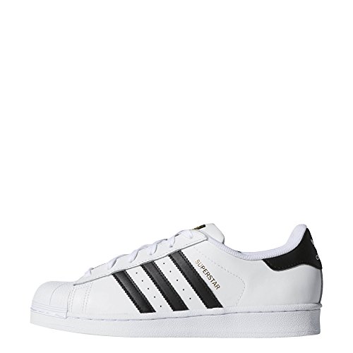 adidas Originals Women's Superstar Shoes, White/Black/White, (8.5 M US)