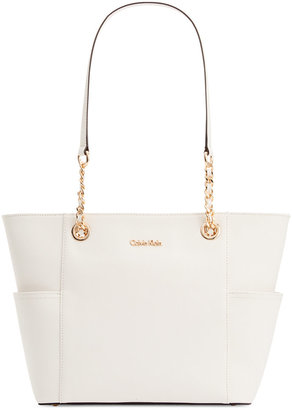Calvin Klein Saffiano Leather Tote