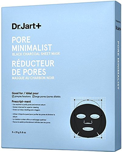 Dr.Jart+ Pore Minimalist Mask Black Charcoal Sheet Mask (5 Sheets)