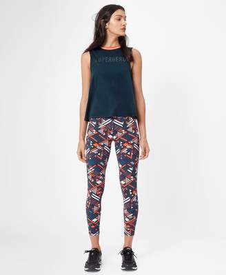 Sweaty Betty Flow Cropped Rib Trim Tank