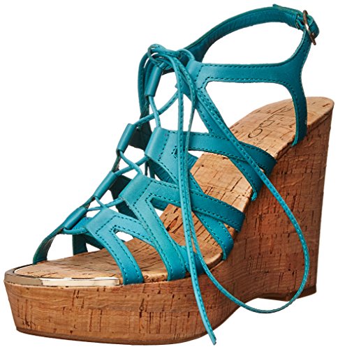 Aldo Women's Mcconkie Platform Pump, Turquoise, 38.5 EU/8 B US