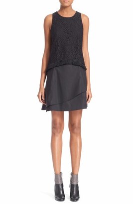 Derek Lam 10 Crosby Empire Flounce Dress