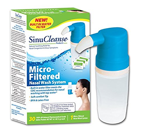 SinuCleanse Soft Tip Micro-Filtered Nasal Wash System