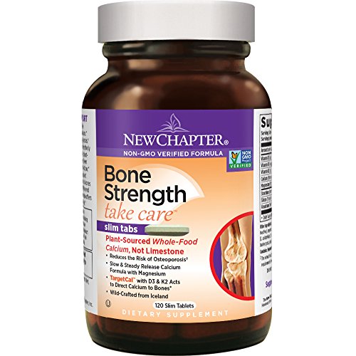Calcium Supplement with Vitamin K2 + D3 - Bone Strength 120 ct