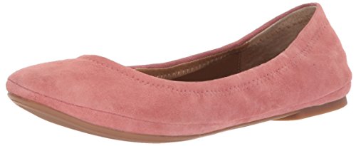 Lucky Brand Women's Emmie Ballet Flat, Canyon Rose, 6.5 Medium US