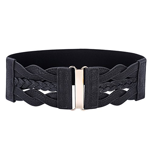 Leather Elastic Waist Belt
