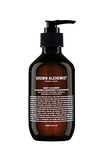 Grown Alchemist Body Cleanser - Chamomile, Bergamot & Rosewood - Moisturizing Gel Body Wash (300ml / 10.1oz)