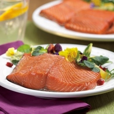 Wild Alaskan Sockeye Salmon: 6 Oz Dinner Fillets