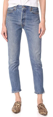 RE/DONE x Levi's High Rise Ankle Crop Jeans