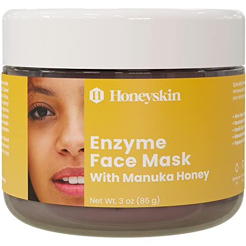 Organic Papaya Enzyme Face Mask - Hydrating Face Mask Skin Care - Deep Pore Cleanser - Moisturizing Face Mask - Exfoliating Face Mask - Natural Skin Mask with Kaolin Clay and Bentonite Clay Mask (3oz)