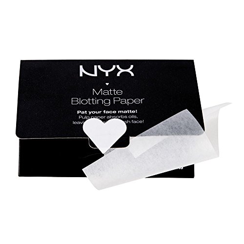 NYX Professional Makeup Matte Blotting Paper, White, 50 Count