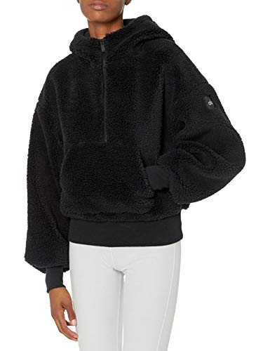 Alo Yoga Womens Streetside Half Zip Hoodie Jacket