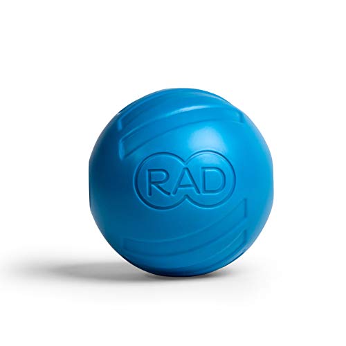 RAD Atom I High Density Massage Ball for Pecs, Shoulders, Glutes, Hamstrings, Quads and Traps Self Myofascial Release, Massage, Mobility and Recovery