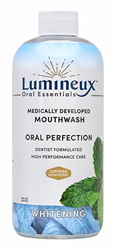 Oral Essentials Whitening Mouthwash Dentist Formulated Whitens without the Teeth Sensitivity