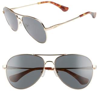 Sonix Lodi 61mm Mirrored Aviator Sunglasses