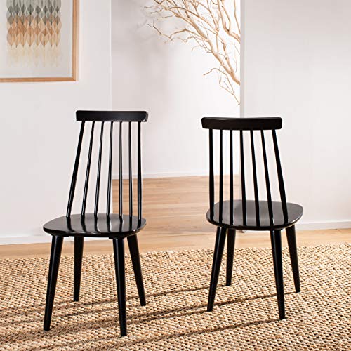 Safavieh American Homes Collection Black Spindle Side Chair