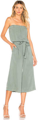 Bella Dahl Strapless Frayed Jumper