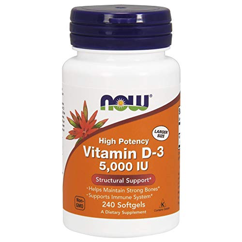 Vitamin D-3 5000 IU, 240 Softgels