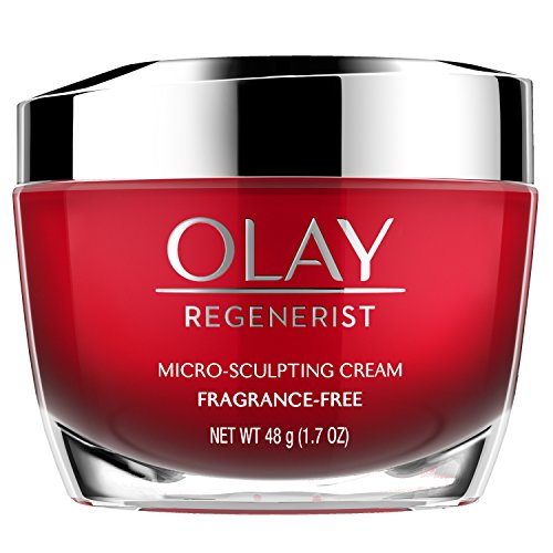Anti-Aging Face Moisturizer Cream by Olay Regenerist, Micro-Sculpting & Fragrance-Free 1.7 Ounces (packaging may vary)