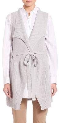 Laura Virgin Wool Long Vest