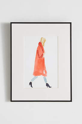 Artfully Walls Red And Blonde Wall Art