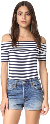 Feel The Piece Off Shoulder Top