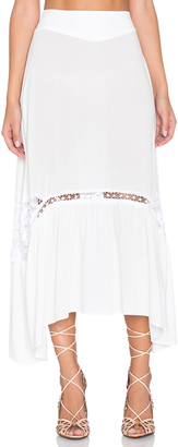 For Love & Lemons Penelope Midi Skirt