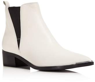 Marc Fisher LTD. Yale Leather Pointed Toe Chelsea Booties - 100% Exclusive