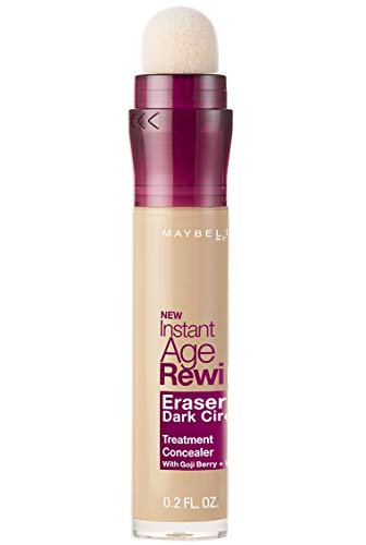 Maybelline Instant Age Rewind Eraser Dark Circles Treatment Concealer, Light, 0.2 fl. oz.