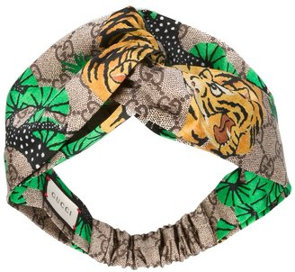 Gucci tiger print headband