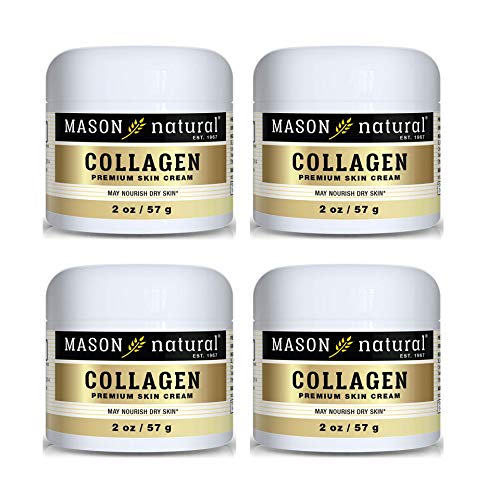 Collagen Beauty Cream Made with 100% Pure Collagen (Pack of 4) 